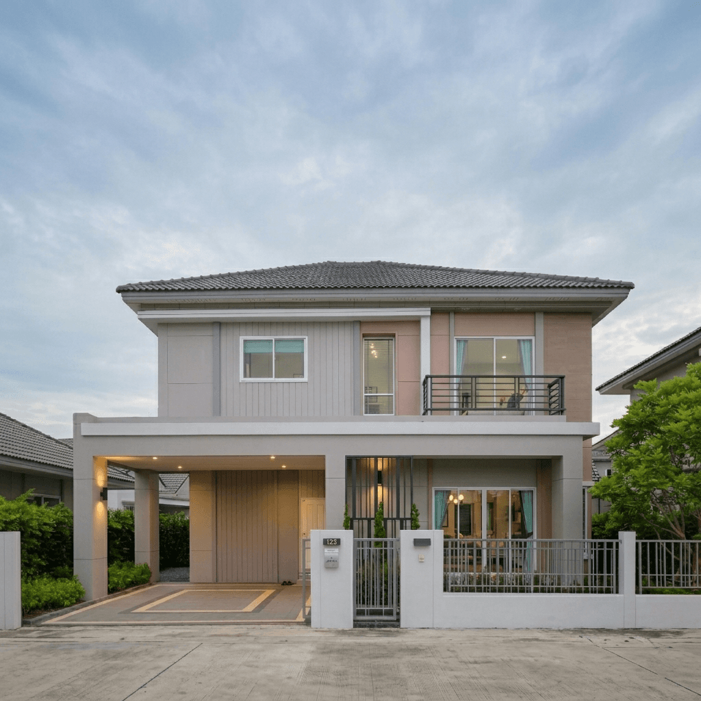 ออกแบบระบบไฟฟ้าบ้านเดี่ยว นราอิลิแกนซ์, วางผังแสงสว่างบ้านพักอาศัย, งานระบบไฟฟ้า Dewing Lighting